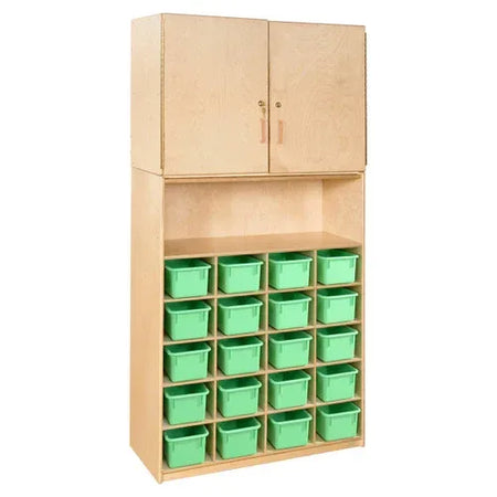 20 Tray Vertical Storage Cabinet without Trays