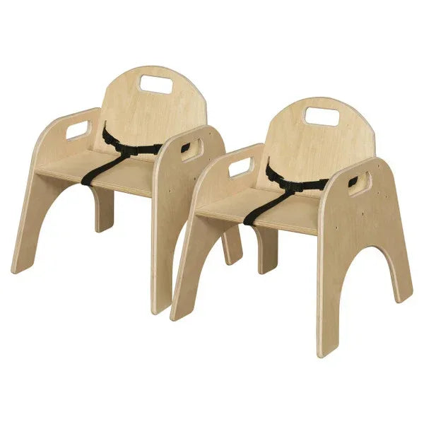 Woodie, 11" Seat Height, Carton of (2) includes belt strap