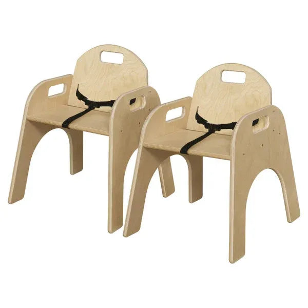 Woodie, 13" Seat Height, Carton of (2), includes belt strap