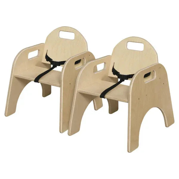 Woodie, 9" Seat Height, Carton of (2), includes belt strap