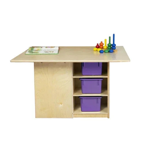 Cubby Table without Trays