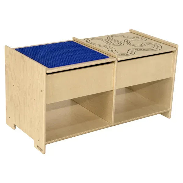 Build-N-Play Table with Racetrack