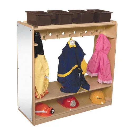 Mobile Double Sided Dress-Up Locker with Mirror