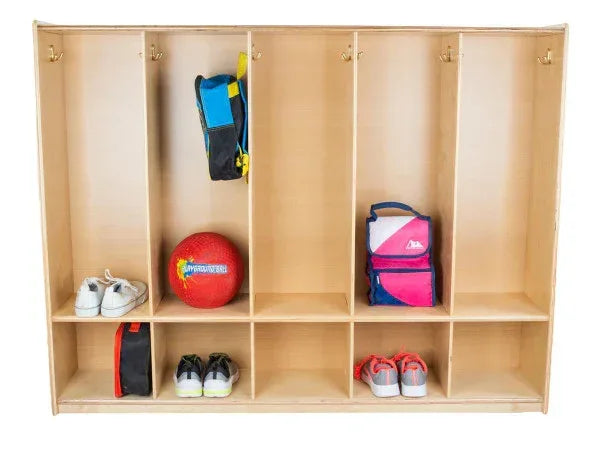 Five Section Toddler Locker