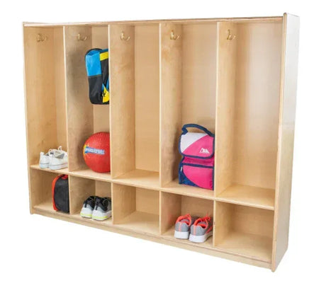 Five Section Toddler Locker