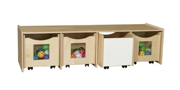 Mobile Rolling Storage/Bench