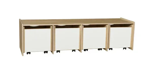 Mobile Rolling Storage/Bench