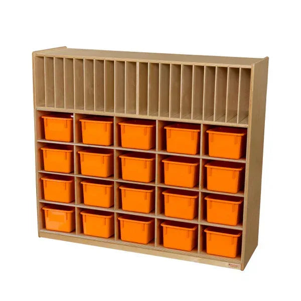 Multi-Storage with 20 Orange Trays