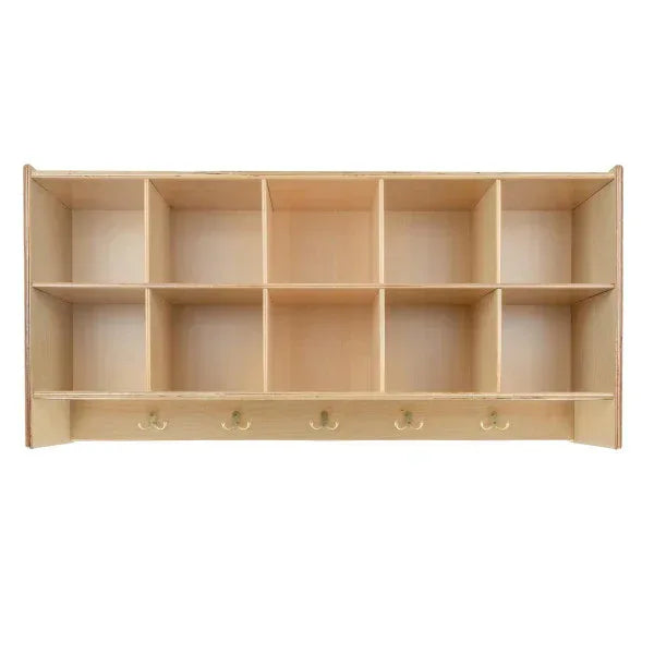 10 Cubby Wall Hanging Unit