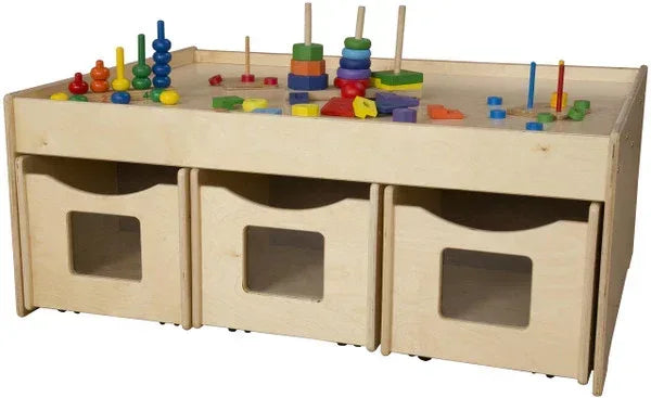 Activity Island with Rolling Storage