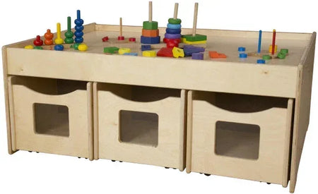 Activity Island with Rolling Storage