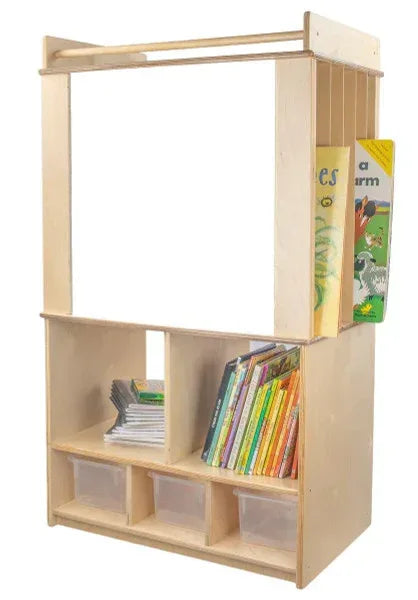 Store-It-All Teaching Center with (3) Translucent Trays