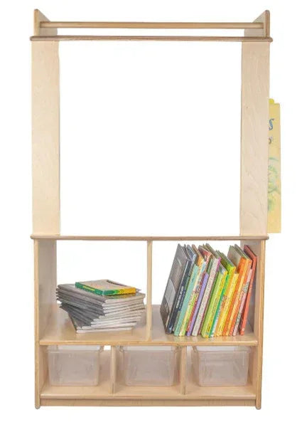 Store-It-All Teaching Center with (3) Translucent Trays
