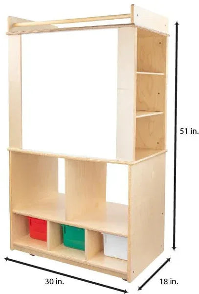 Store-It-All Teaching Center with (3) Assorted Trays