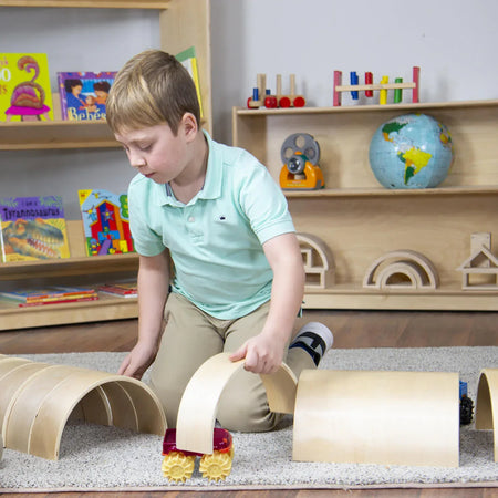 Wooden Arch and Tunnel Blocks