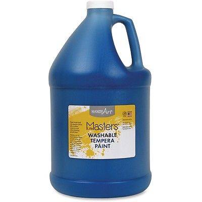 Handy Art Little Masters Washable Tempera Paint Gallon (HAN2147) Blue