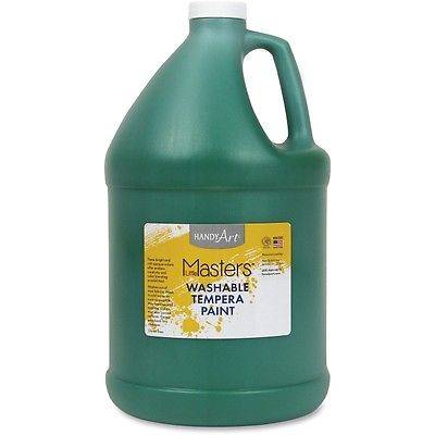 Handy Art Little Masters Washable Tempera Paint Gallon (HAN2147) Green