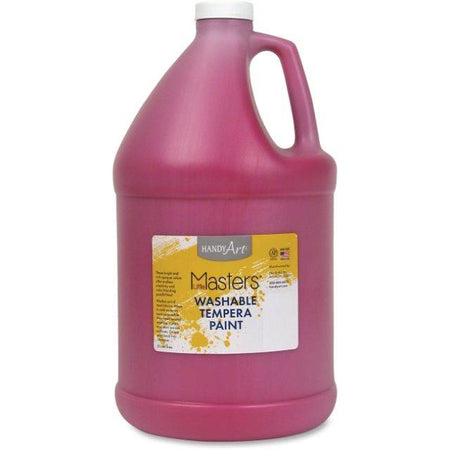 Handy Art Little Masters Washable Tempera Paint Gallon (HAN2147) Magenta