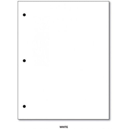 3-Hole Punched White Copy Paper, 8 1/2in. x 11in., 20 Lb., Ream of 500 sheets