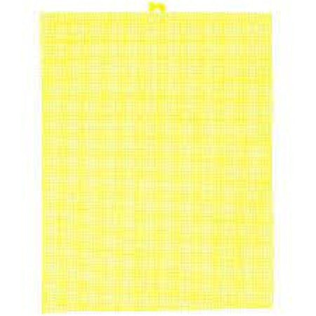 Mesh Colored Plastic Canvas 10.5" x 13.5" - 12/pkg. #7 Yellow
