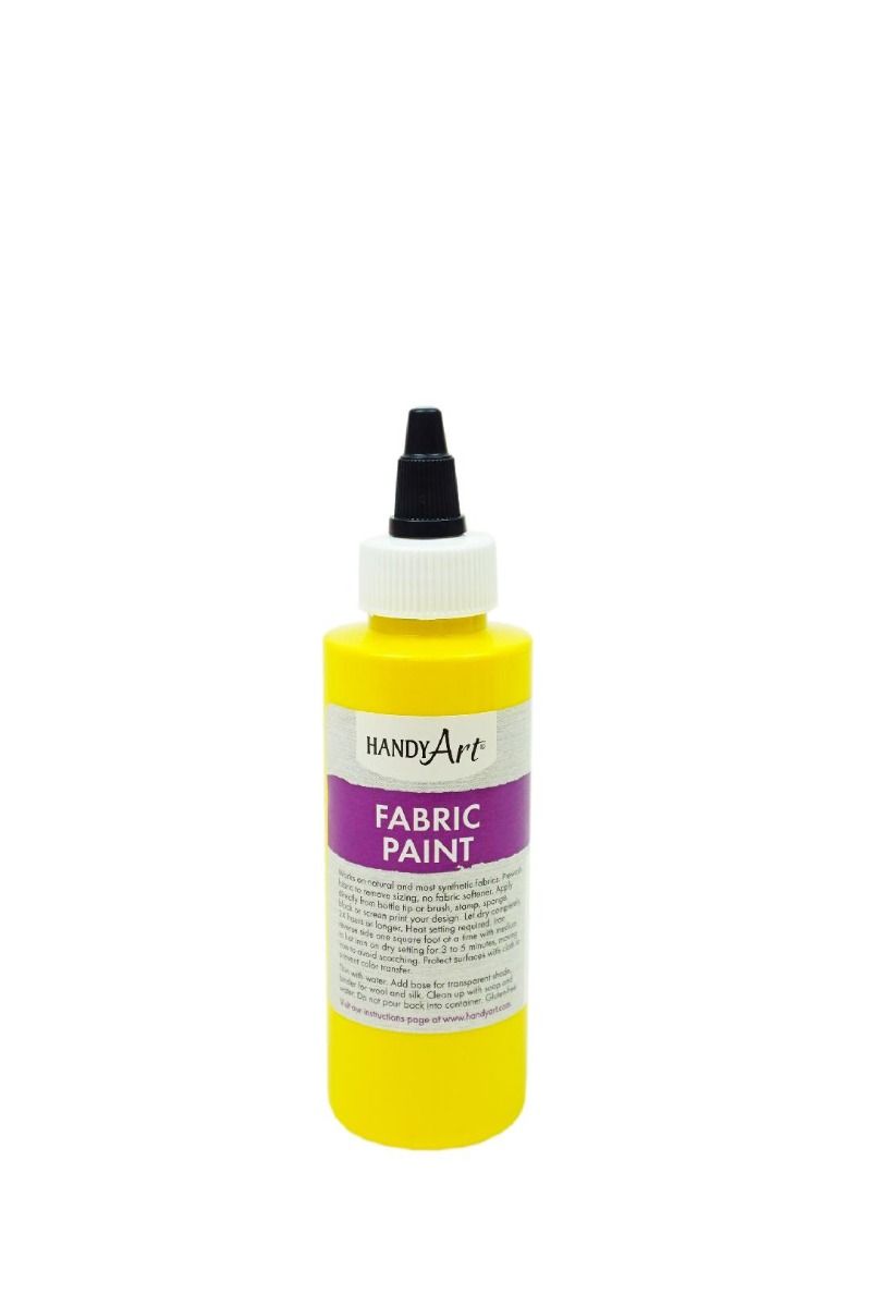 Handy Art® Fabric Paint - 4 oz. Canary Yellow, (HAN510-005)